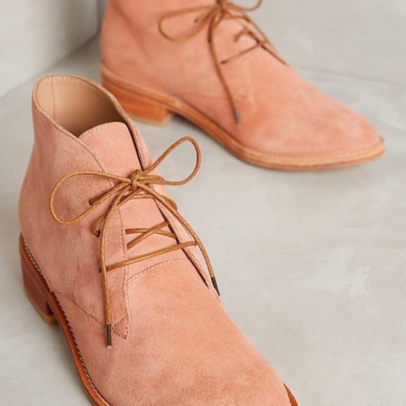 Huma Blanco Shoes - Anthropologie Pink Huma Blanco Booties